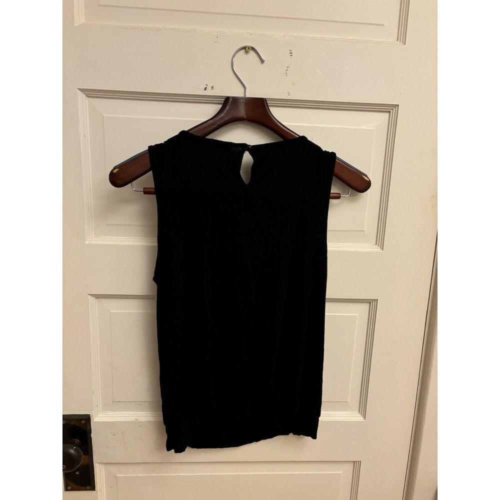 Ella Moss Black Crocheted‎ Tank Size XS - Picture 4 of 5